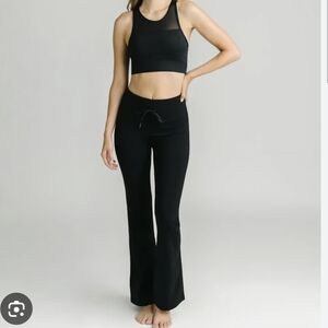Zyia Flare Black Charisma Pants Size 2